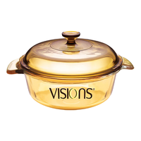 VISIONS 康宁 玻璃汤锅 1.1L