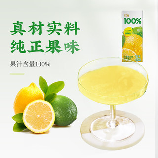 汇源 100%果汁 柠檬味 200ml*12盒 礼盒装
