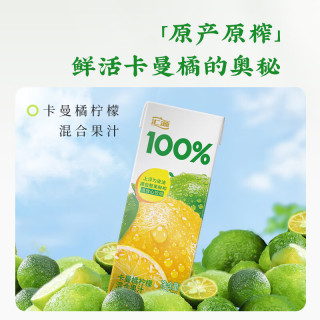 汇源 100%果汁 柠檬味 200ml*12盒 礼盒装
