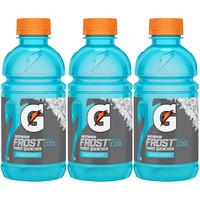 百事可乐佳得乐美国电解质水 运动饮料 冰川冻结355ML*3瓶