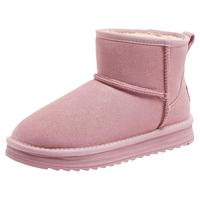 骆驼 CAMEL女鞋2025冬季加绒保暖雪地靴女款加厚东北棉鞋休闲短靴子