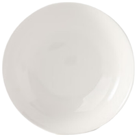 传旗 陶瓷盘子 8英寸4只 陶瓷餐具盘碟菜盘饭盘深汤盘 新白陶瓷 简约纯白【8英寸】深盘 4个