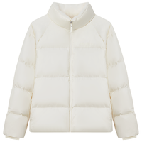 【泡芙羽绒】小熊2024年秋冬短款立领面包服轻暖羽绒服外套女