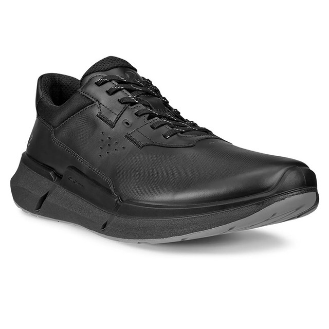 移动端：ecco BIOM 2.2 男款休闲运动鞋 黑色