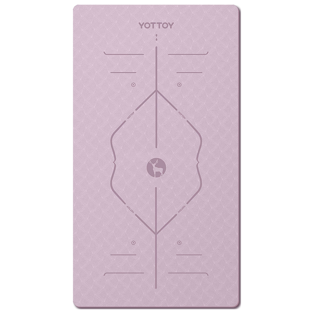 YOTTOY 瑜伽垫健身垫加长2米大尺寸加厚加宽防滑减震男女锻炼地垫子家用