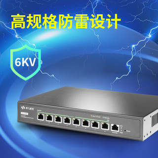  希力威视 三层网管 全万兆电交换机
