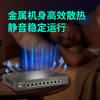  希力威视 三层网管 全万兆电交换机