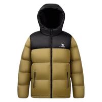 骆驼 CAMEL火山羽绒服男冬季短款加绒加厚保暖面包服防寒男装外套