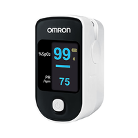 OMRON 欧姆龙 血氧仪指夹式家用医用指氧仪血氧饱和度指脉氧仪手指夹式蓝牙款HPO-201T