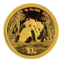 中邮典藏 2026年熊猫金银币 2026年熊猫金币(1克金)