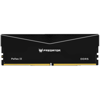 PREDATOR 宏碁掠夺者 32G(16G×2)套装 DDR5 6000频率 台式机内存条 Pallas II 凌霜系列(C30)石耀黑