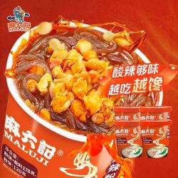 麻六记 酸辣粉 178g*4桶