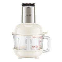 苏泊尔（SUPOR）绞肉机家用 绞馅机机多功能料理机和面机辅食机婴儿打泥机智能绞肉和面绞菜一体机 JR68A-B250