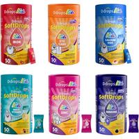 Ddrops儿童维生素D3+K2补钙软糖维生素C复合多维宝宝D3补锌补铁