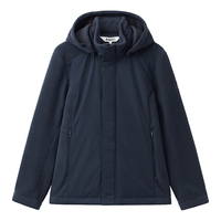 AIGLE 抓绒衣POLARTEC加厚保暖SORONA全拉链男 帝国深蓝 BD071 L