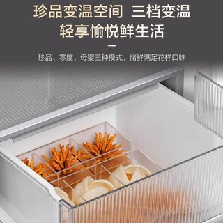 海尔 BCD-491WGHFDB5BFU1 超薄零嵌入法式冰箱
