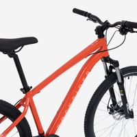 迪卡侬ST120入门运动山地自行车单盘9级变速碟刹OVB1 红色 L码 1.75-1.84cm 27.5英寸 单盘系统 9级变速