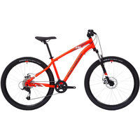 迪卡侬ST120入门运动山地自行车单盘9级变速碟刹OVB1 橙色M码1.65-1.74m 27.5英寸 单盘系统 9级变速
