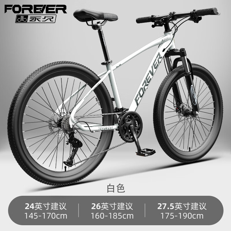 辐条-经典白【航空铝架 油碟】