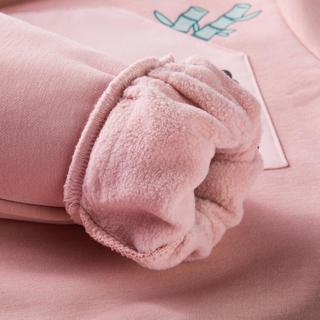 安踏 姜阳科技 加绒保暖儿童卫衣小童服可爱男童卫衣女童秋装安踏童装