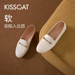  KISSCAT/接吻猫 舒适 女士乐福鞋