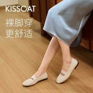  KISSCAT/接吻猫 舒适 女士乐福鞋