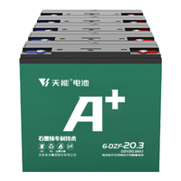 天能适用新日电瓶车电池48/60/72v20ah石墨烯电池摩托车原装铅酸电池