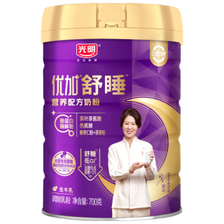 光明 优加系列 舒睡营养配方 调制乳粉  罐装