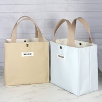 簇纽 新款带饭包上班时尚午餐袋手提饭盒袋便当包盒饭袋子简约手拎袋小