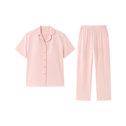 全棉时代 女士睡衣软弹针织家居服七夕节礼物