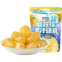 来伊份糖果 34g咸柠檬果汁硬糖