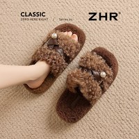 【59元合集】ZHR加绒雪地靴女秋冬保暖毛毛靴短靴 35