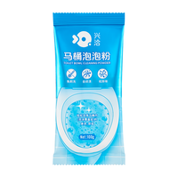 兴洽马桶泡泡粉洁厕灵清洁粉强力除垢去污尿碱溶解除臭100g*5袋 【实用装】马桶泡泡粉100gx5袋