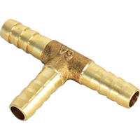 BOX&WATER气泵配件 8mm三通管（铜制）