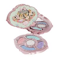 花知晓仲夏夜系列眼影盘 五色眼影珠光哑光易晕染眼影盘 03精灵颂歌