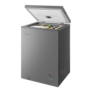 美的 BD/BC-100KMF(E) 一级能效 冰柜 钛钢灰 100L