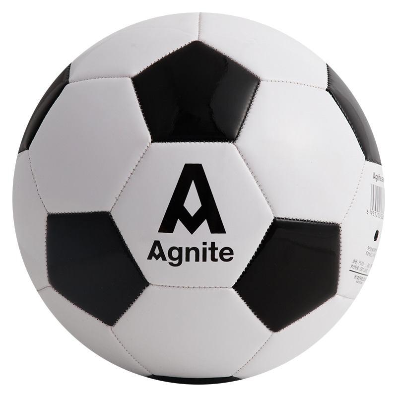 Agnite 安格耐特 PVC足球 F1203 黑白 5号/标准