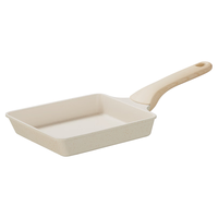 炊大皇 不粘锅玉子烧煎锅日式煎蛋锅厚蛋烧锅煎牛排锅小锅平底锅19*14cm