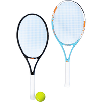 匹克网球拍全碳素专业初学者单人男女比赛训练拍 蓝/白
