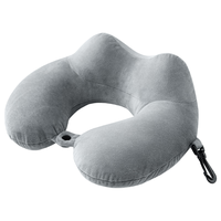 FOOJO 颈枕U型枕午睡枕u形枕旅行颈枕办公室头枕靠枕靠垫 灰色