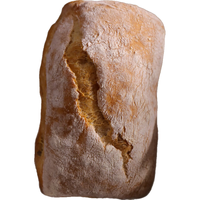 清晨里 Ciabatta恰巴塔夏巴塔无蔗糖低g卡代餐面包意大利硬欧包 原味恰巴塔 155g