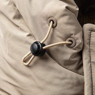  ROMON/罗蒙 防寒保暖 男士羽绒服  2XL (185) 【150-165斤】 7Y146935卡其【连帽款】
