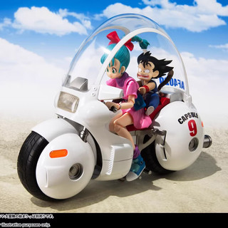 万代（BANDAI） SHF 布尔玛摩托车 No.9 变换胶囊 庄子再版 可动手办 不含人仔