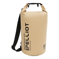 伯希和（Pelliot）户外漂流溯溪防水包露营旅行背包沙滩收纳袋16504451卡其10L单肩 卡其色