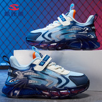 移动端、京东百亿补贴：哈比熊 童鞋春秋男童运动鞋儿童软底跑步鞋女童大童休闲鞋AS7778蓝色29码 蓝色1