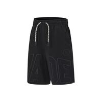 李宁 LI-NING童装儿童运动短裤男大童韦德系列冰感舒适宽松短卫裤3 黑色 150