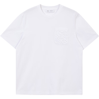 杰克·琼斯(JACK&JONES)夏季潮流户外百搭休闲舒适钢印字母纯棉短袖T恤男224201122 A06本白色 常规 A06 本白色 185/104A/XL