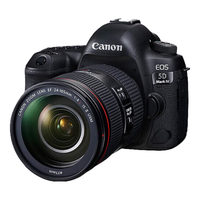  Canon/佳能 专业全画幅单反相机套机+EF24-105 f/4L 2代镜头+4K内存卡+相机包  单镜头套机 24-105mm F4