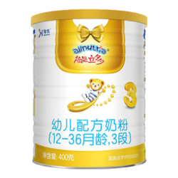 澳优 海普诺凯能立多(能力多)3段400g奶粉A2蛋白奶源