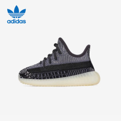 adidas 三叶草 Yeezy350春夏椰子休闲鞋FZ5002儿童